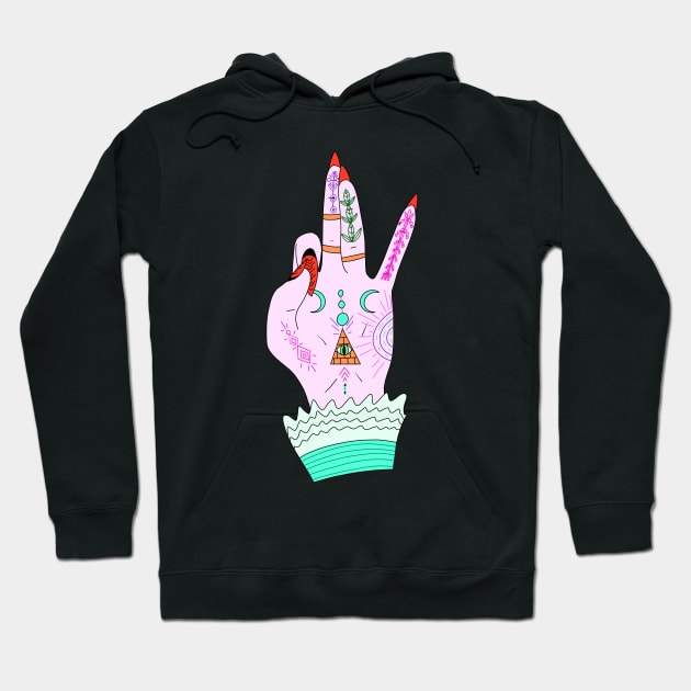 Magic hand Hoodie by SchlockHorror